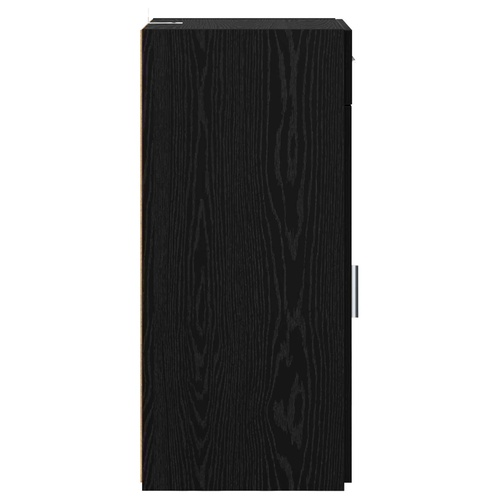 Opbergkast Zwarte Eik 40 x 42,5 x 93 cm Geconstrueerd hout