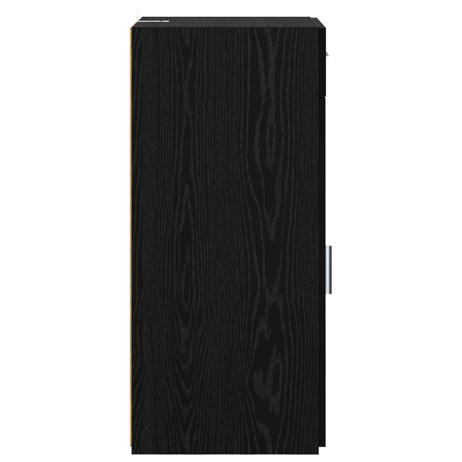 Opbergkast Zwarte Eik 40 x 42,5 x 93 cm Geconstrueerd hout