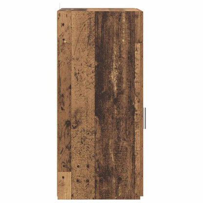 Dressoir met lade Oud hout 45 x 42,5 x 93 cm Bewerkt hout