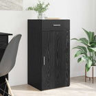 Dressoir zwart eiken 45x42,5x93 cm