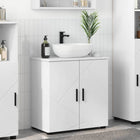Bathroom Cabinet White 61 x 35 x 64 cm Engineered Wood & Metal