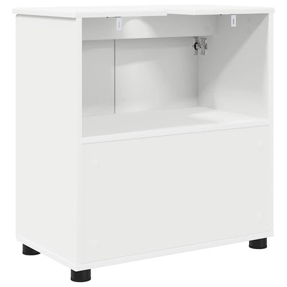 Badkamer Kast met plank Wit 61 x 35 x 64 cm Bewerkt hout
