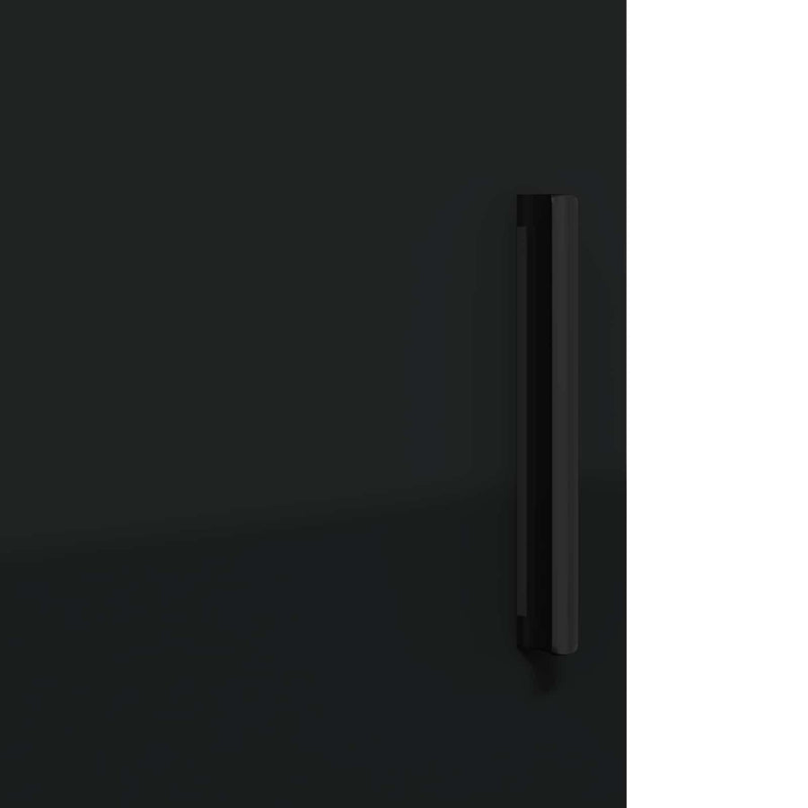 Badkamer Kast Zwart 61 x 35 x 64 cm Bewerkt hout, Metaal