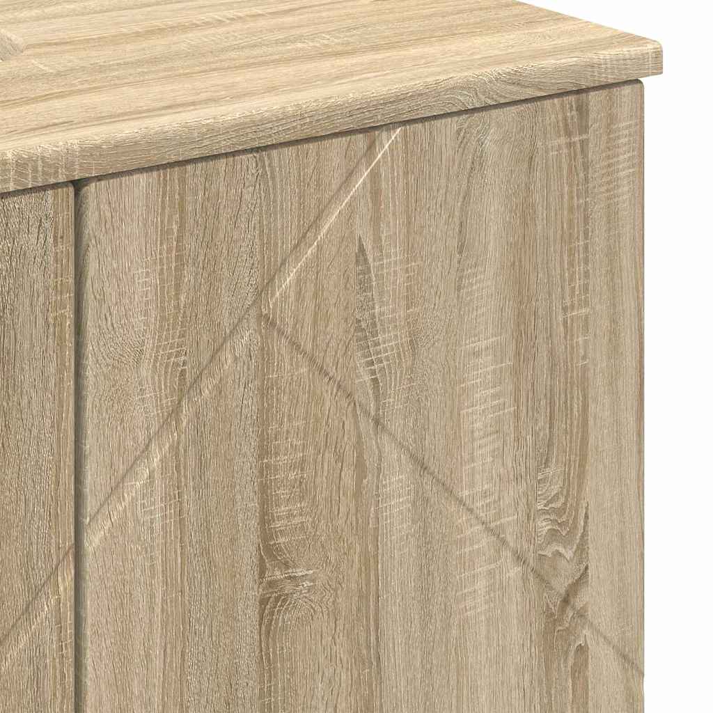 Badkamer Kast Sonoma eiken 61 x 35 x 64 cm Bewerkt hout