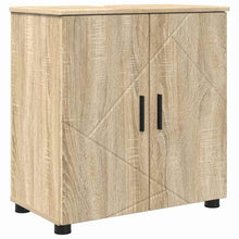 Badkamer Kast Sonoma eiken 61 x 35 x 64 cm Bewerkt hout