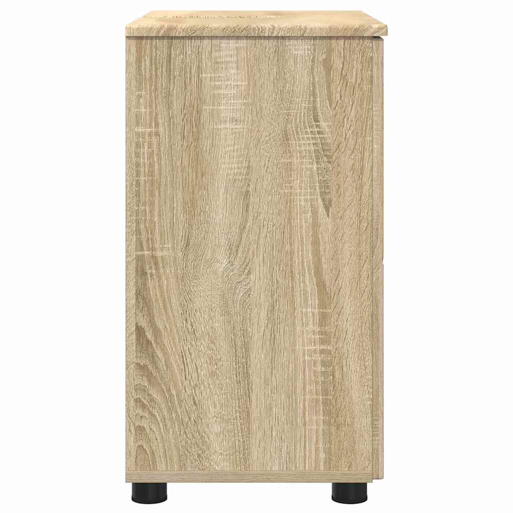 Badkamer Kast Sonoma eiken 61 x 35 x 64 cm Bewerkt hout