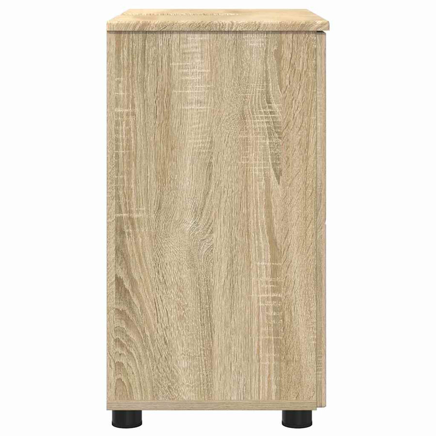 Badkamer Kast Sonoma eiken 61 x 35 x 64 cm Bewerkt hout