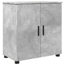 Badkamer Kast met plank Betongrijs 61 x 35 x 64 cm Bewerkt hout
