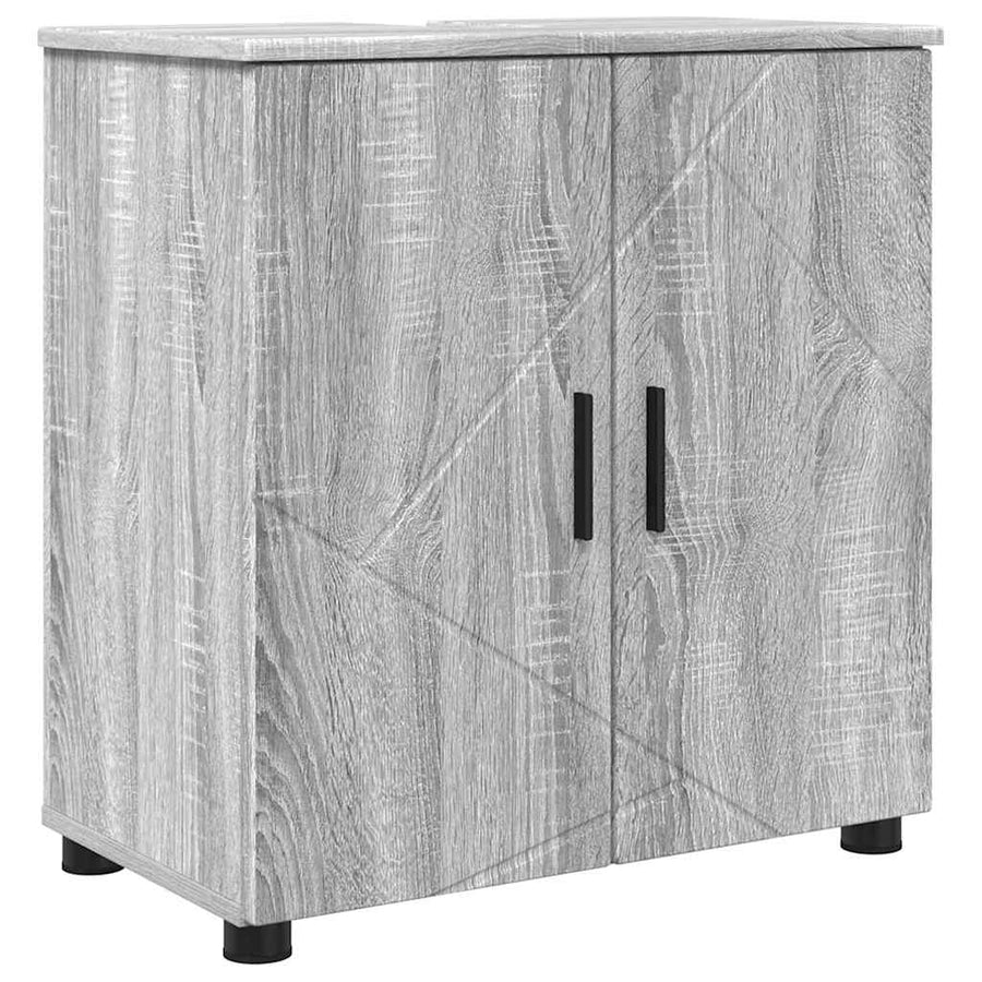 Badkamer Kast Grijs sonoma 61 x 35 x 64 cm Bewerkt hout
