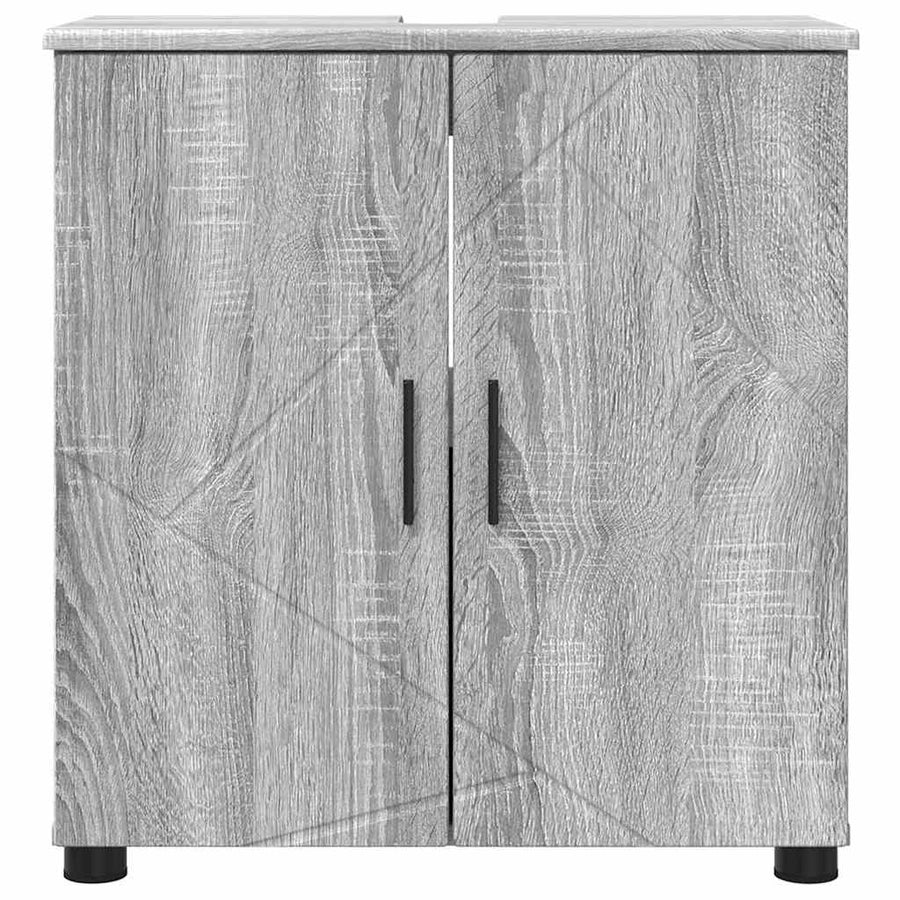Badkamer Kast Grijs sonoma 61 x 35 x 64 cm Bewerkt hout