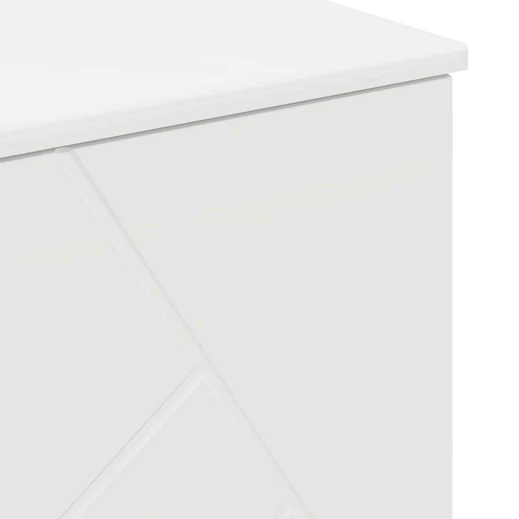 Badkamer Kast met lade Wit 76,5 x 35 x 64 cm Bewerkt hout