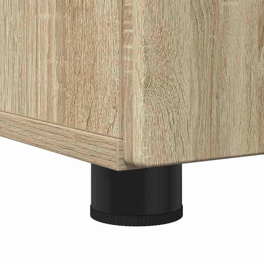 Badkamer Kast Sonoma eiken 76,5 x 35 x 64 cm Bewerkt hout