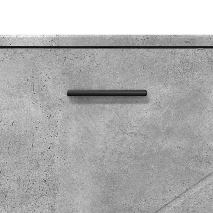 Badkamer Kast Betongrijs 76,5 x 35 x 64 cm Bewerkt hout