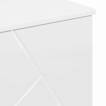 Badkamer Kast Met Lade Hoogglans Wit 76,5 X 35 X 64 Cm