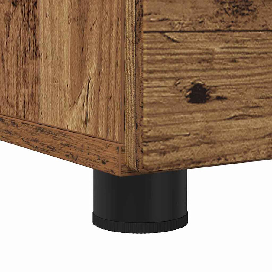 Badkamer Kast met lade Oud hout 76,5 x 35 x 64 cm Bewerkt hout