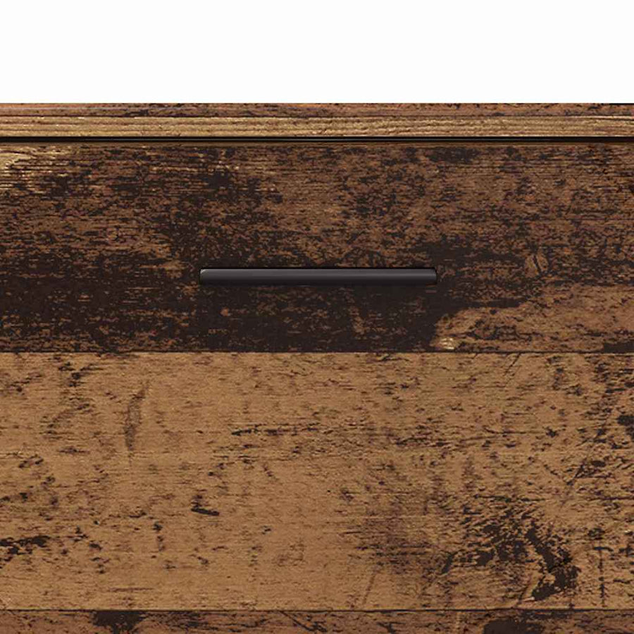 Badkamer Kast met lade Oud hout 76,5 x 35 x 64 cm Bewerkt hout