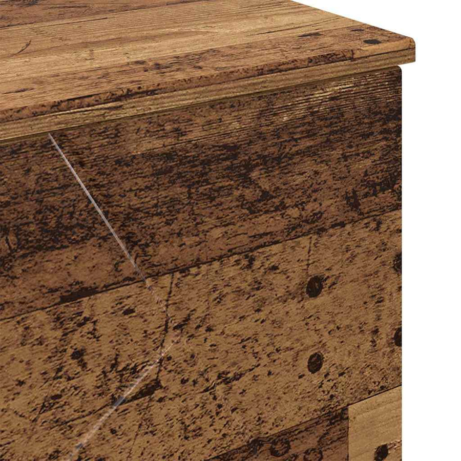 Badkamer Kast met lade Oud hout 76,5 x 35 x 64 cm Bewerkt hout
