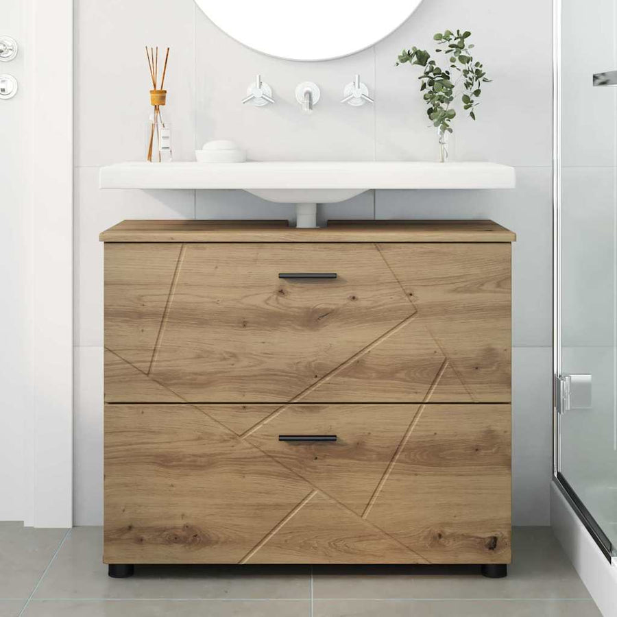 Badkamer Kast met lade Artisan Eiken 76,5 x 35 x 64 cm