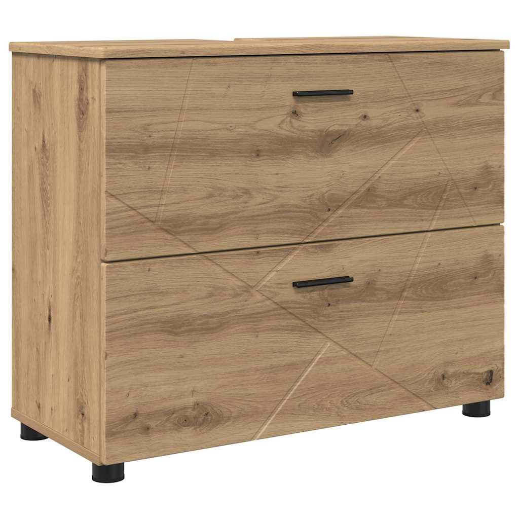 Badkamer Kast met lade Artisan Eiken 76,5 x 35 x 64 cm