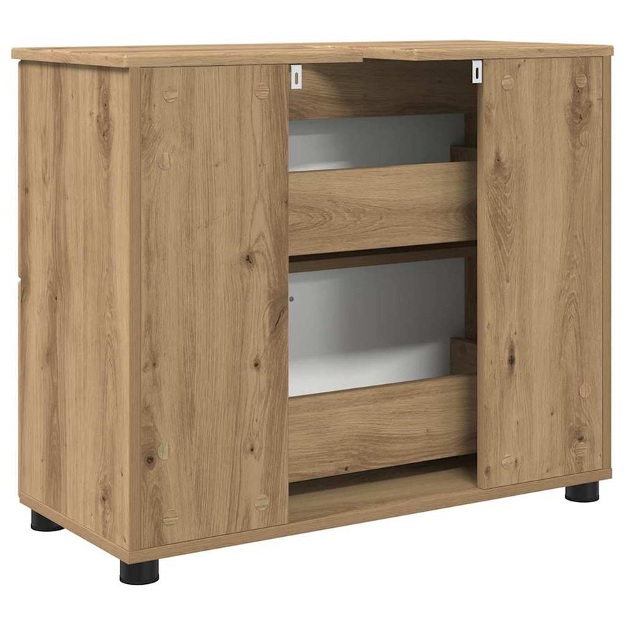 Badkamer Kast met lade Artisan Eiken 76,5 x 35 x 64 cm