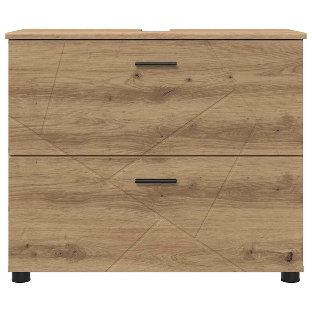 Badkamer Kast met lade Artisan Eiken 76,5 x 35 x 64 cm