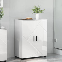 Badkamer Kast Met Opslag Hoogglans Wit 60 X 35 X 80 Cm