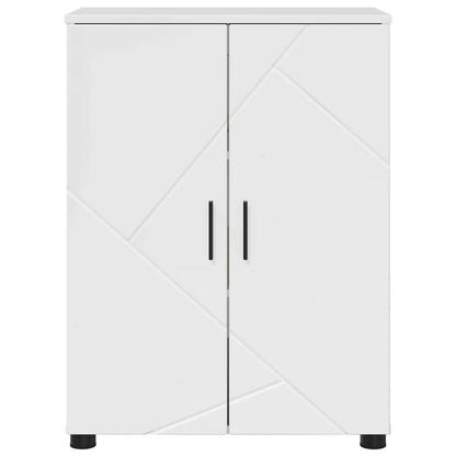 Badkamer Kast Met Opslag Hoogglans Wit 60 X 35 X 80 Cm