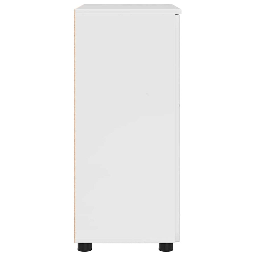 Badkamer Kast Met Opslag Hoogglans Wit 60 X 35 X 80 Cm