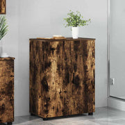 Badkamerkast gerookt eiken 60x35x80 cm