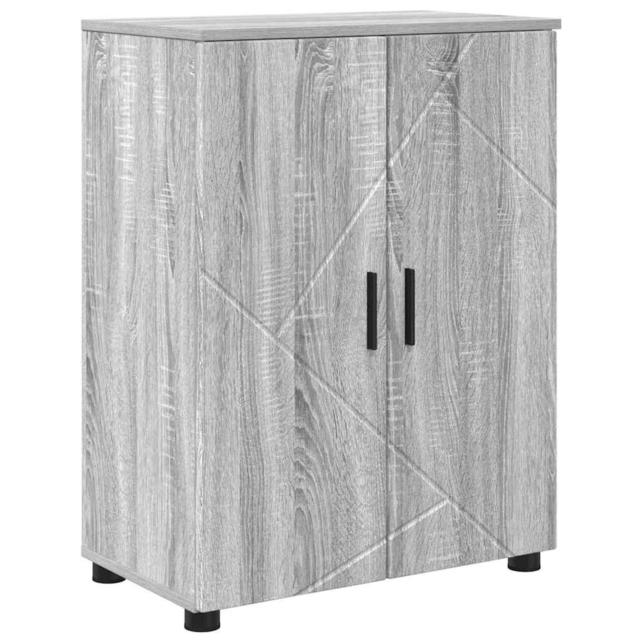Badkamer Kast Grijs sonoma 60 x 35 x 80 cm Bewerkt hout