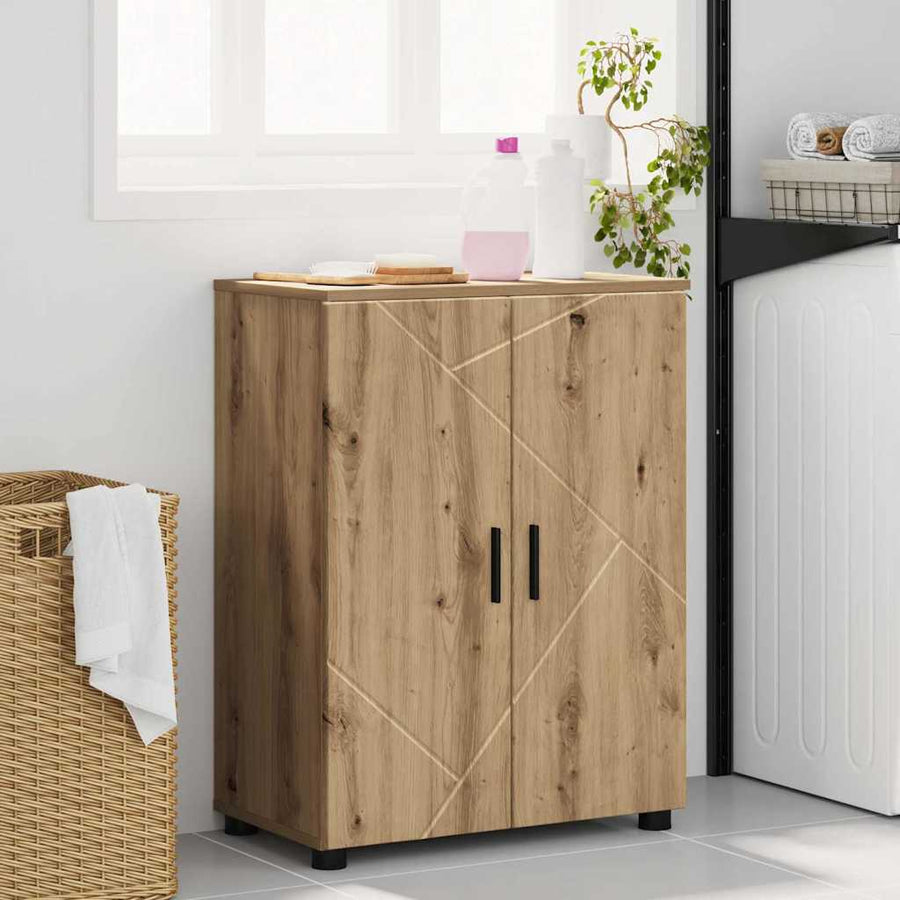 Badkamer Kast met opslag Artisan Eiken 60 x 35 x 80 cm