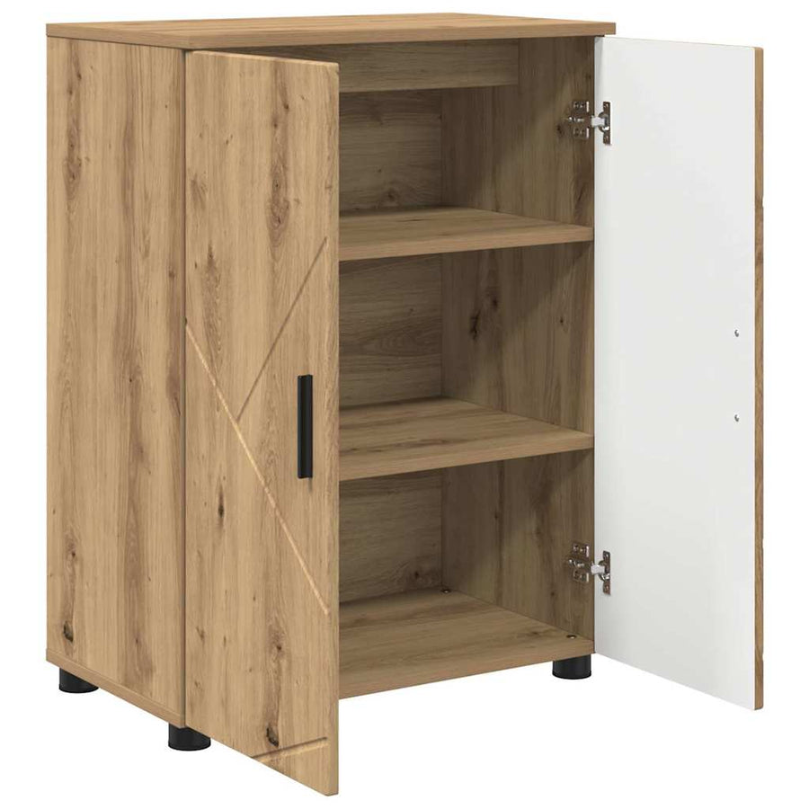 Badkamer Kast met opslag Artisan Eiken 60 x 35 x 80 cm