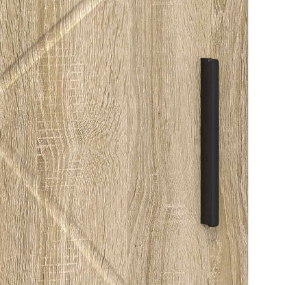 Badkamer Kast Sonoma eiken 30 x 35 x 95 cm Bewerkt hout