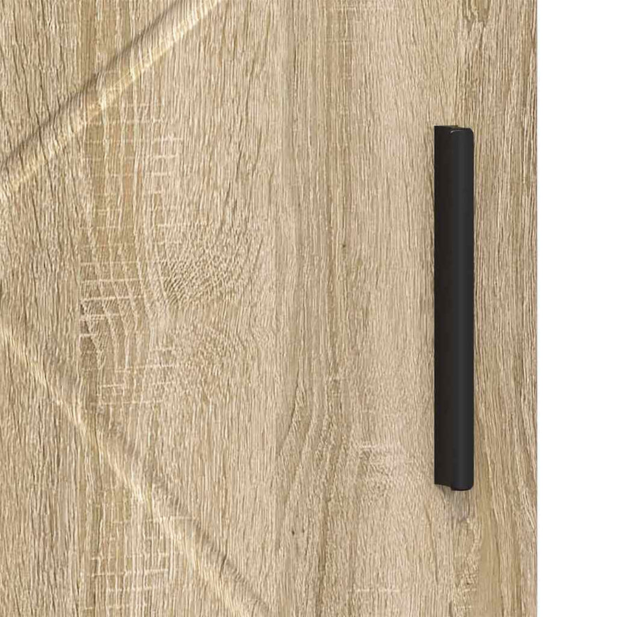 Badkamer Kast Sonoma eiken 30 x 35 x 95 cm Bewerkt hout