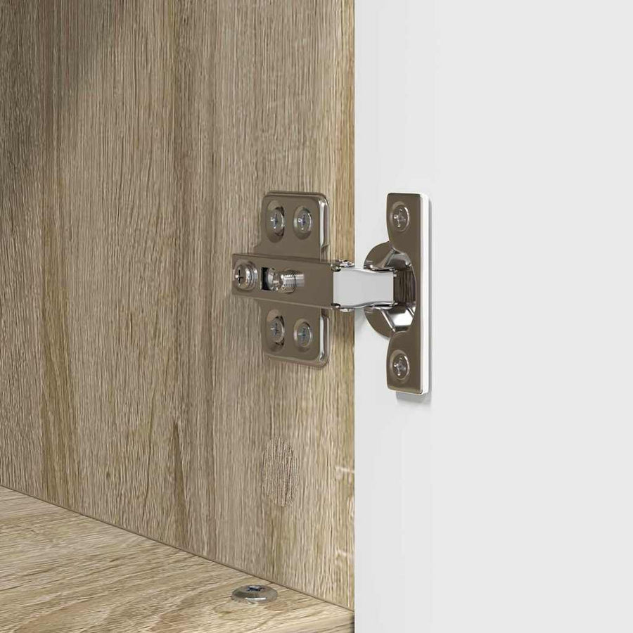 Badkamer Kast Sonoma eiken 30 x 35 x 95 cm Bewerkt hout