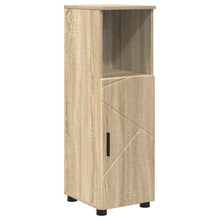Badkamer Kast Sonoma eiken 30 x 35 x 95 cm Bewerkt hout