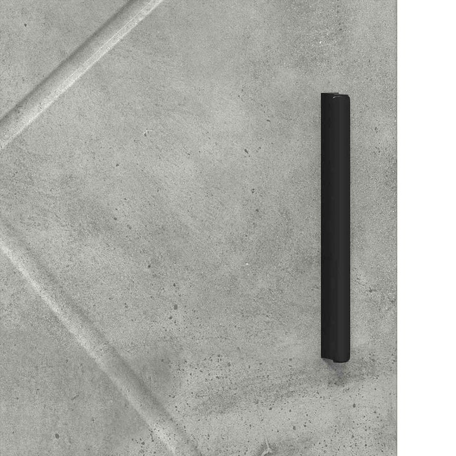 Badkamer Kast met plank Betongrijs 30 x 35 x 95 cm Bewerkt hout