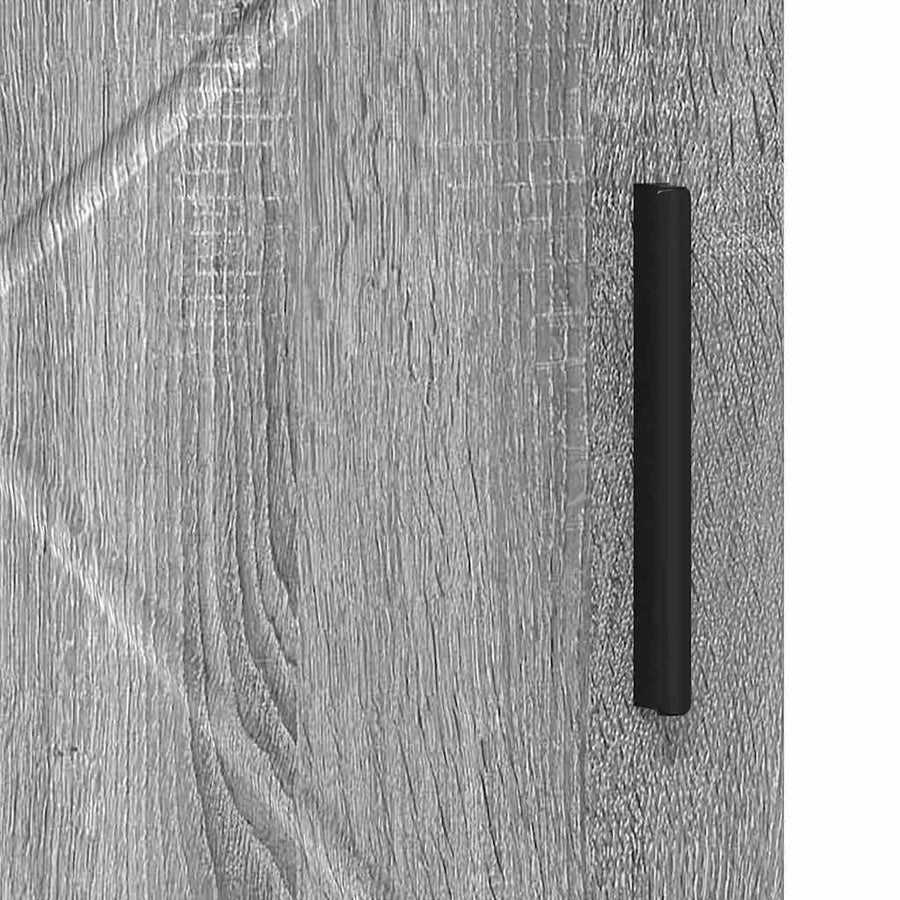 Badkamer Kast Grijs sonoma 30 x 35 x 95 cm Bewerkt hout