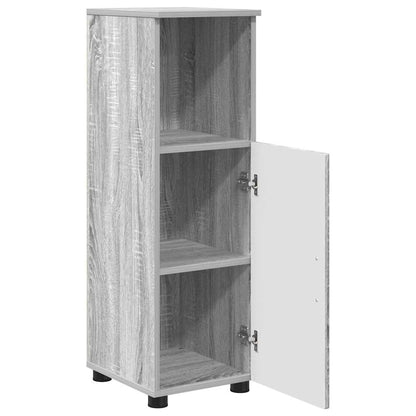 Badkamer Kast Grijs sonoma 30 x 35 x 95 cm Bewerkt hout