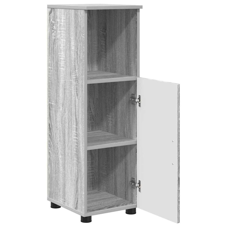 Badkamer Kast Grijs sonoma 30 x 35 x 95 cm Bewerkt hout