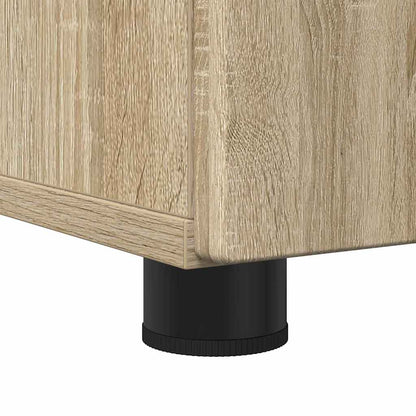 Badkamer Kast Sonoma eiken 30 x 35 x 80 cm Bewerkt hout