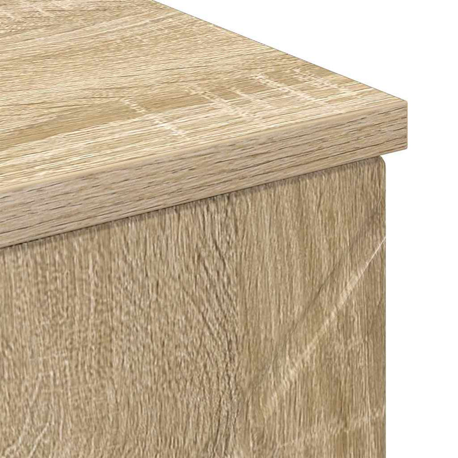Badkamer Kast Sonoma eiken 30 x 35 x 80 cm Bewerkt hout