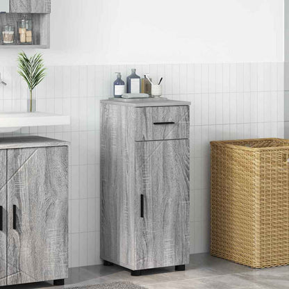 Badkamer Kast Grijs sonoma 30 x 35 x 80 cm Bewerkt hout