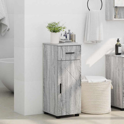 Badkamer Kast Grijs sonoma 30 x 35 x 80 cm Bewerkt hout