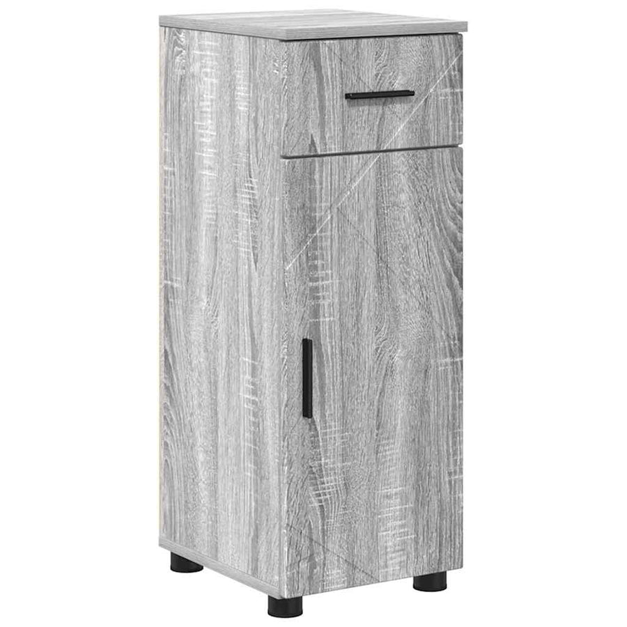 Badkamer Kast Grijs sonoma 30 x 35 x 80 cm Bewerkt hout