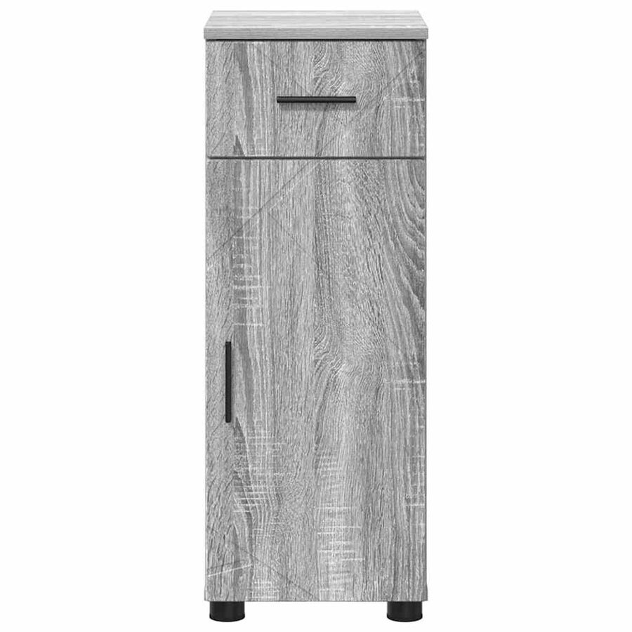 Badkamer Kast Grijs sonoma 30 x 35 x 80 cm Bewerkt hout
