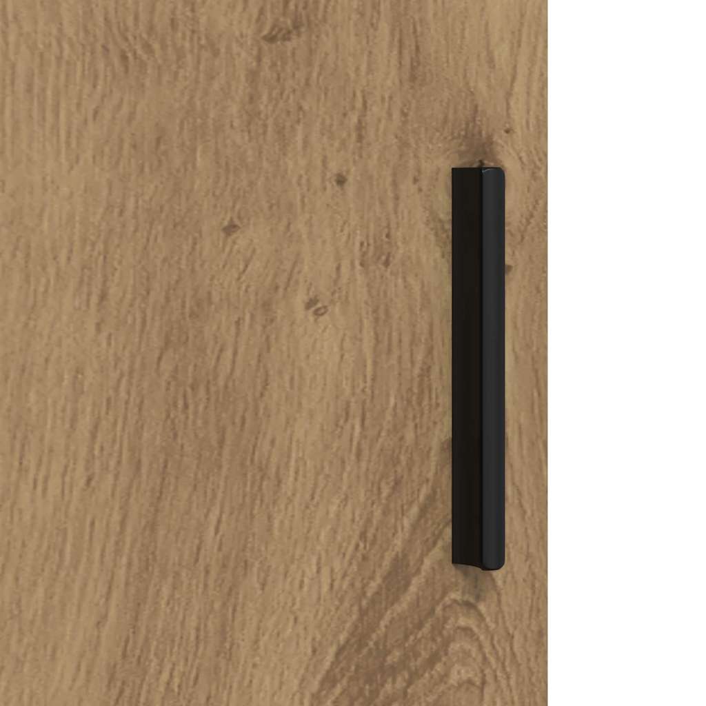 Badkamer Kast met lade artisanaal eikenkleurig 30 x 35 x 80 cm