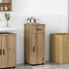 Bathroom Storage Cabinet with Drawer Artisan Oak 30 x 35 x 80 cm