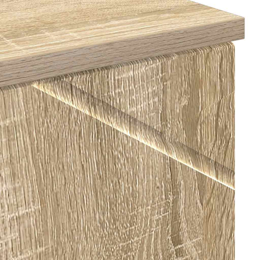 Badkamer Kast met opslag Sonoma Eiken 30 x 35 x 192 cm