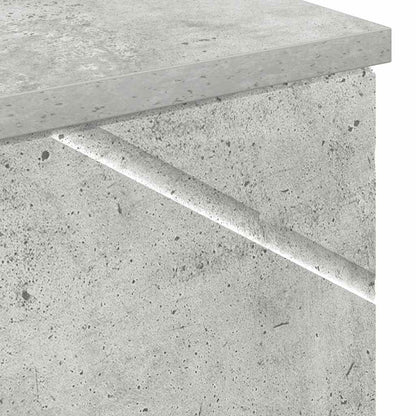 Badkamer Kast met opslag Beton Grijs 30 x 35 x 192 cm